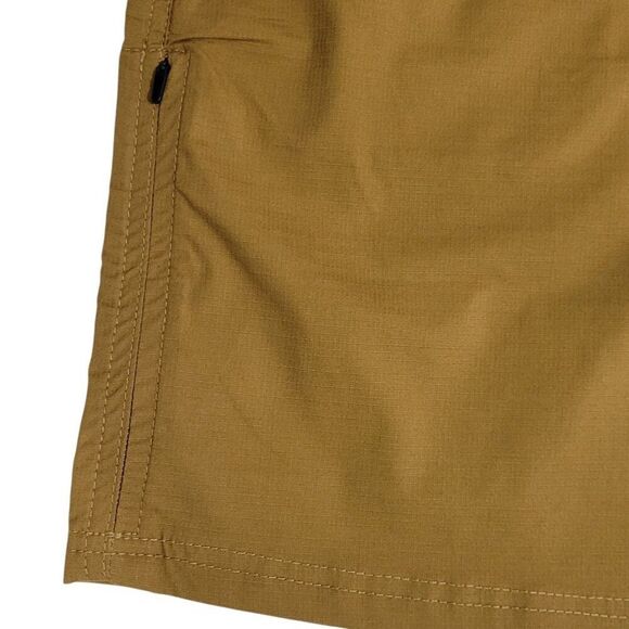 Prana Double Peak Shorts Men Size 32 Antique Bronze 8" Inseam Ripstop Hiking NEW - Picture 5 of 14